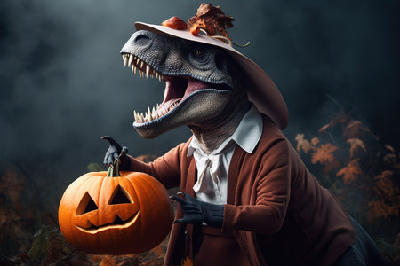 Happy Halloween Day. Generative Aiの素材