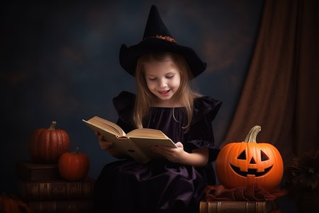 Happy Halloween Day. Generative Aiの素材