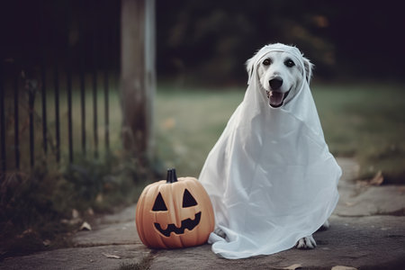 Happy Halloween Day. Generative Aiの素材