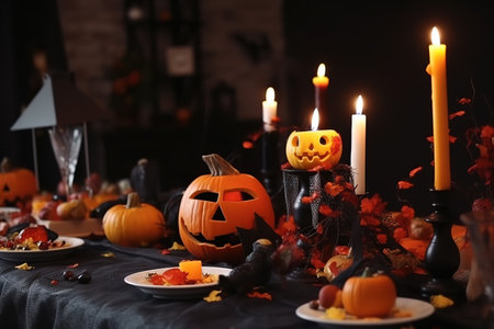 Happy Halloween Day. Generative Aiの素材