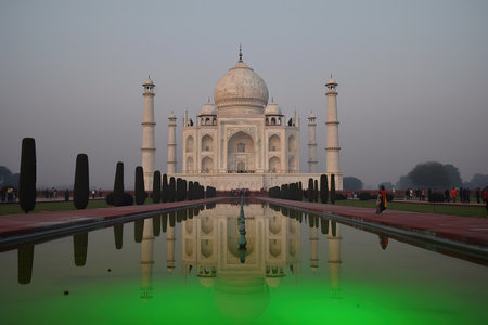 Celebrating Indian Independence Day. Generative Aiの素材