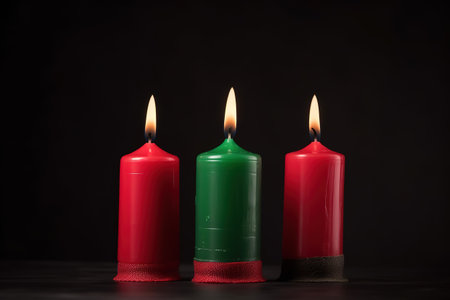 Happy Kwanzaa Celebration. Generative Aiの素材