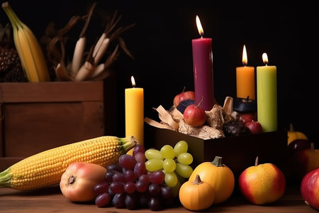 Happy Kwanzaa Celebration. Generative Aiの素材