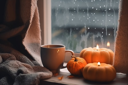 Happy Thanksgiving. Thanksgiving Food. Thanksgiving Concept.の素材