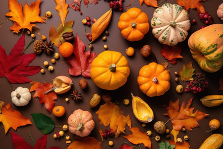 Happy Thanksgiving. Thanksgiving Food. Thanksgiving Concept.の素材