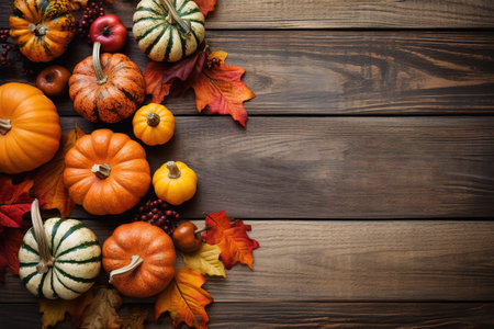 Happy Thanksgiving. Thanksgiving Food. Thanksgiving Concept.の素材