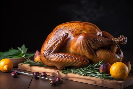 Happy Thanksgiving. Thanksgiving Food. Thanksgiving Concept.の素材