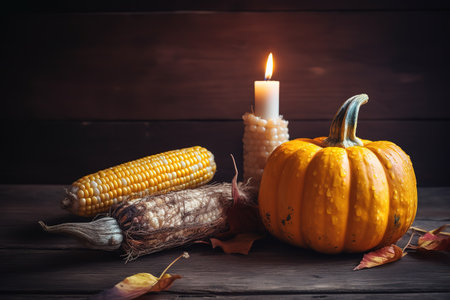 Happy Thanksgiving. Thanksgiving Food. Thanksgiving Concept.の素材