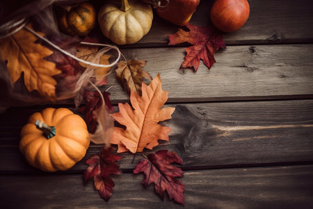 Happy Thanksgiving. Thanksgiving Food. Thanksgiving Concept.の素材