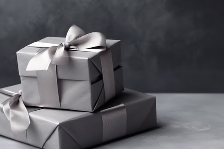 Merry Christmas and Happy New Year Celebration. Generative Aiの素材