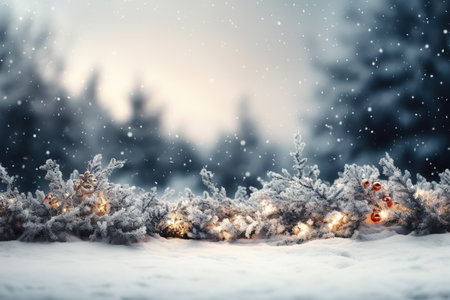 Merry Christmas and Happy New Year Celebration. Generative Aiの素材