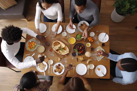 Happy Thanksgiving. Thanksgiving Food. Thanksgiving Concept.の素材