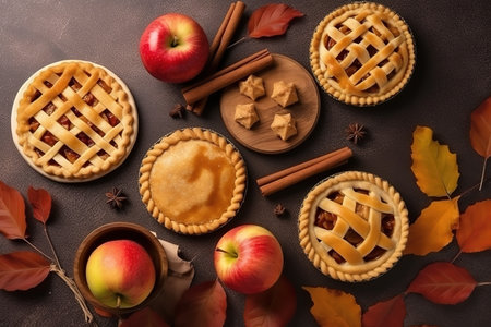 Happy Thanksgiving. Thanksgiving Food. Thanksgiving Concept.の素材