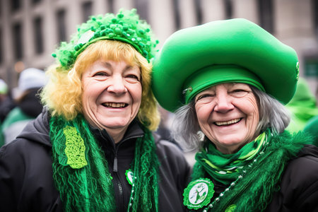 Happy St. Patrick Day. St. Patrick Day Parade.の素材