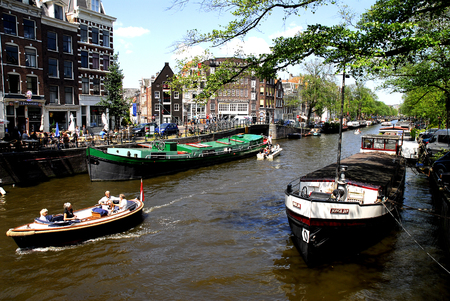 Amsterdam Canalsのeditorial素材