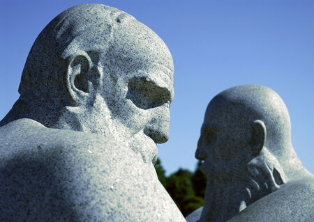 Detail of Gustav Vigeland Sculpture Parkのeditorial素材