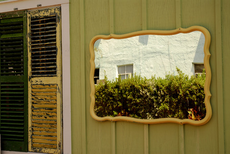 Details of a house in Key West, Florida