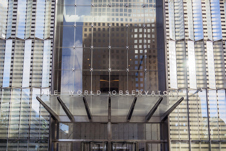 One World Trade Center Entranceのeditorial素材