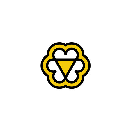 VB or 3B or BBB logoのイラスト素材