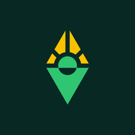 smiling person and sunray logo