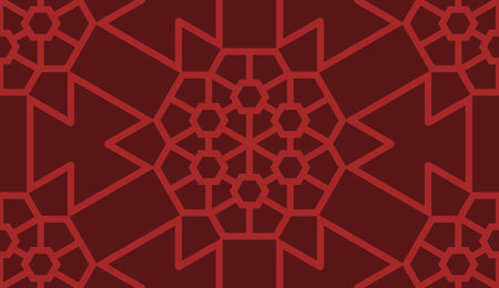 beautiful abstract geometric seamless pattern background. Perfect for website backgrounds, wallpapers, textiles and  any design project.のイラスト素材