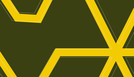simple and modern yellow green abstract flat banner background