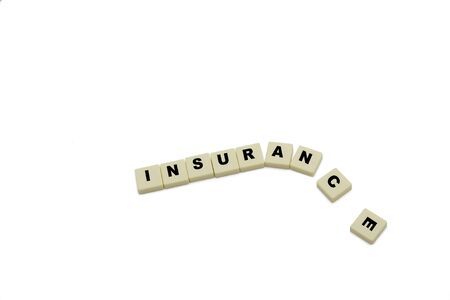 Insurance lettersの写真素材