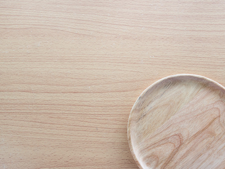 Wooden dishの写真素材