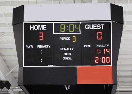 Score Boardの写真素材