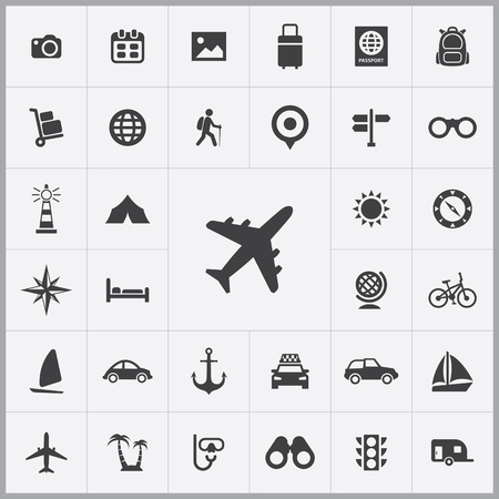 travel icons universal set for web and mobileのイラスト素材