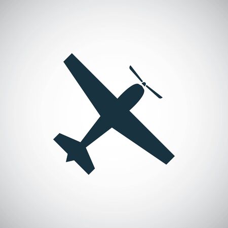 plane icon simple flat element concept designのイラスト素材