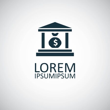 money bank icon.のイラスト素材