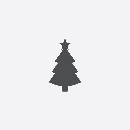 Christmas tree iconのイラスト素材