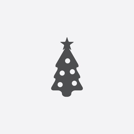 Christmas tree iconのイラスト素材