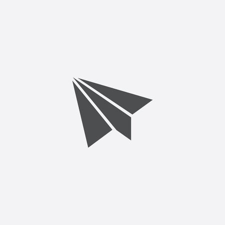 little plane icon, on white background.のイラスト素材