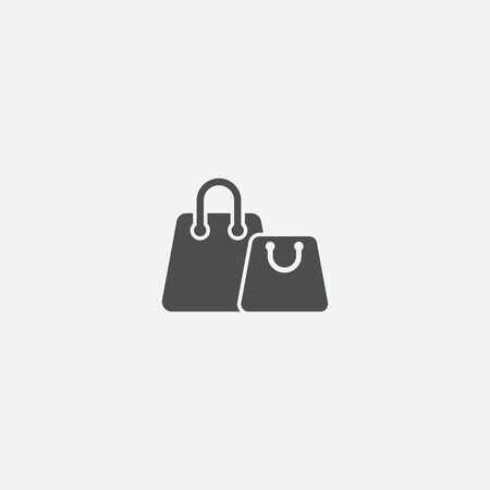 shopping bags icon illustrationのイラスト素材