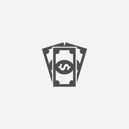 dollar pack iconのイラスト素材