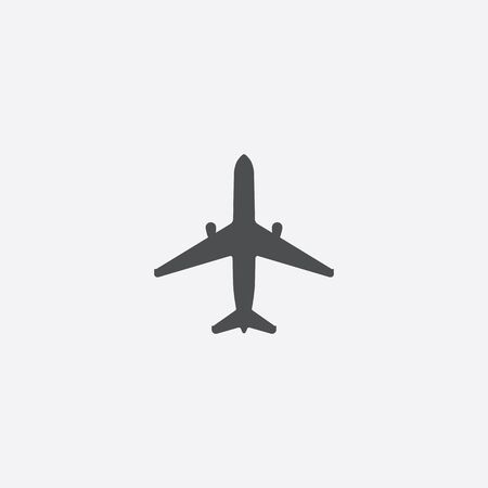 airplane iconのイラスト素材