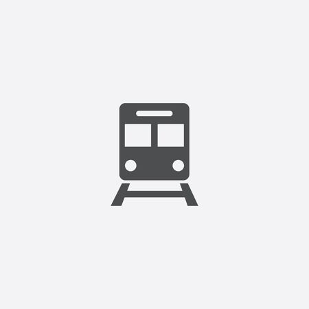 subway icon, on white background.のイラスト素材
