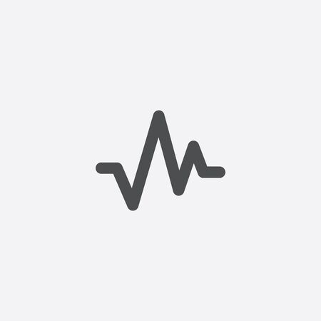 pulse iconのイラスト素材