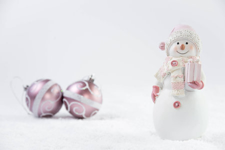 snowman Christmasの写真素材