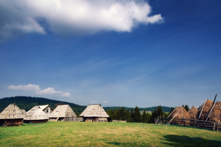 Spring rural landscapeの写真素材