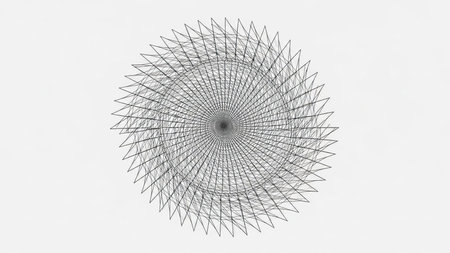 abstract fractal background a computer-generated 2D illustration, textureの素材