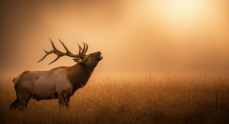 Male Red Deer (Cervus elaphus). The Bieszczady Mts, Carpathians, Poland.