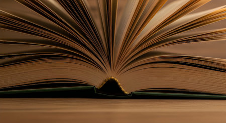 An image of an open book highlighting the significance of reading on World Book Day