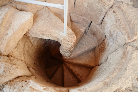 Nimrod tower ruins at north Israelのeditorial素材