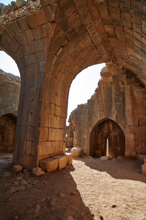 Nimrod tower ruins, north Israelのeditorial素材
