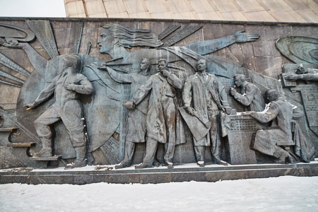 "Stella" monument in Moscow for cosmonautics and scientists.のeditorial素材