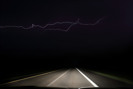 Driving into the Thunderstorm
