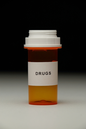 Prescription Bottle with Labelの写真素材